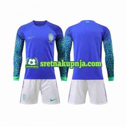 Dječja Gostujući Away Dresova Brazil World Cup 2022 Dugim Rukavima