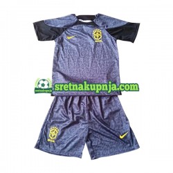 Dječja Domaći Home Golmanski Dresova Brazil World Cup 2022 Kratkih Rukava