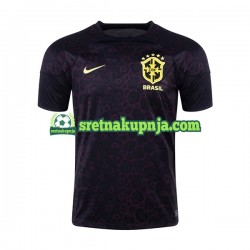 Muškarci Domaći Home Golmanski Dresova Brazil World Cup 2022 Kratkih Rukava