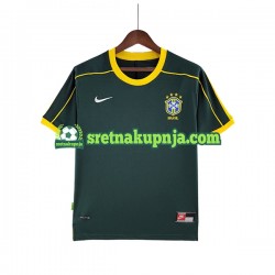Muškarci Gostujući Away Golmanski Dresova Brazil Retro 1998 Kratkih Rukava