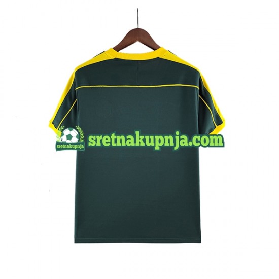 Muškarci Gostujući Away Golmanski Dresova Brazil Retro 1998 Kratkih Rukava