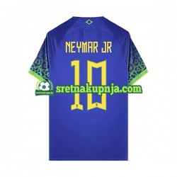 Muškarci Gostujući Away Dresova Brazil Neymar JR 10 World Cup 2022 Kratkih Rukava