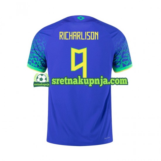 Muškarci Gostujući Away Dresova Brazil RICHARLISON 9 2022 Kratkih Rukava