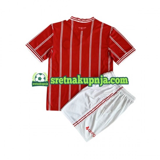 Dječja Domaći Home Dresova Bristol City 2023-2024 Kratkih Rukava