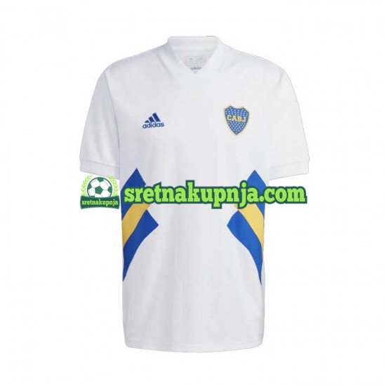 Muškarci Domaći Home Dresova Boca Juniors Icon Retro 2022-2023 Kratkih Rukava