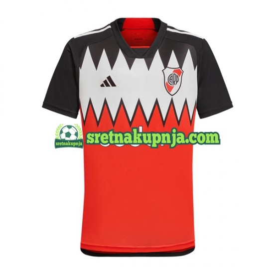 Muškarci Gostujući Away Dresova River Plate 2023-2024 Kratkih Rukava