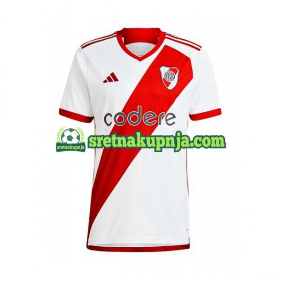 Muškarci Domaći Home Dresova River Plate 2023-2024 Kratkih Rukava