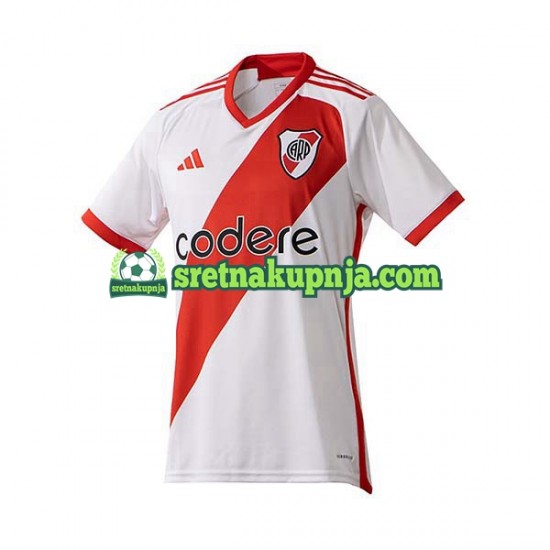 Muškarci Domaći Home Dresova River Plate 2023-2024 Kratkih Rukava