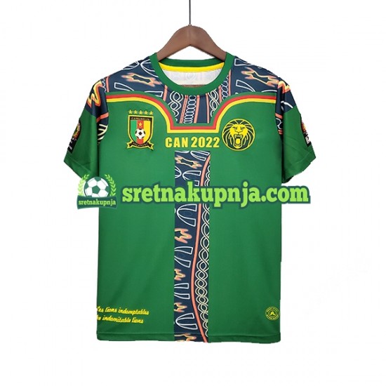 Muškarci Gostujući Away Dresova Kamerun Special 2022 Kratkih Rukava