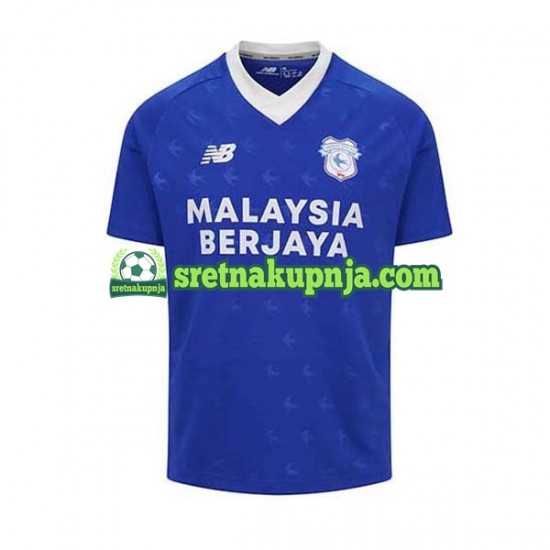 Muškarci Domaći Home Dresova Cardiff City 2022-2023 Kratkih Rukava