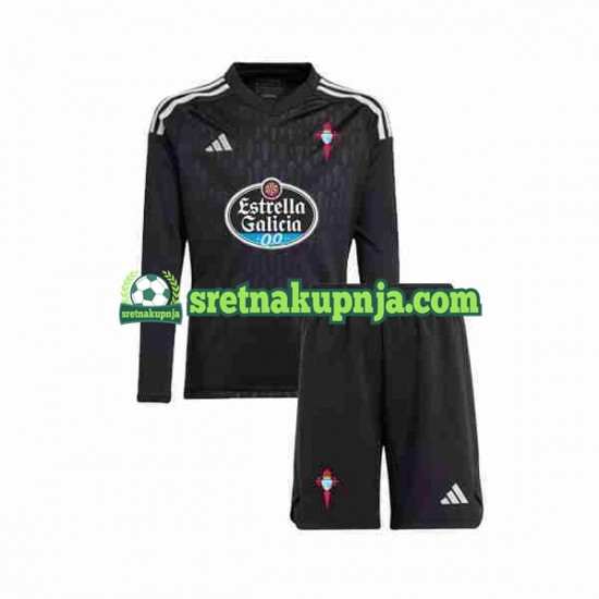 Dječja Gostujući Away Golmanski Dresova Celta de Vigo 2023-2024 Dugim Rukavima