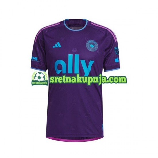 Muškarci Gostujući Away Dresova Charlotte FC 2023-2024 Kratkih Rukava