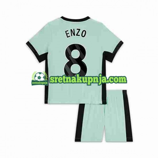 Dječja Treći Dresova Chelsea Enzo Fernandez 8 2023-2024 Kratkih Rukava