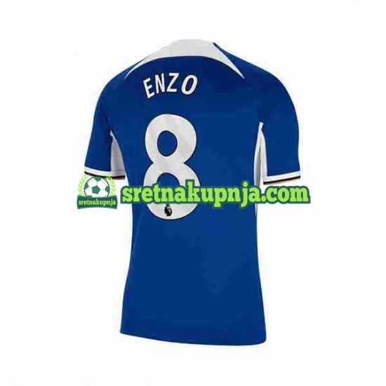 Muškarci Domaći Home Dresova Chelsea Enzo Fernandez 8 2023-2024 Kratkih Rukava