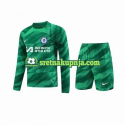 Dječja Treći Golmanski Dresova Chelsea 2023-2024 Dugim Rukavima