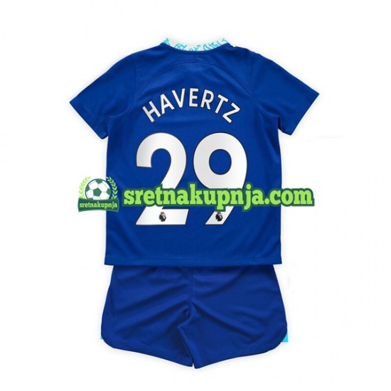 Dječja Domaći Home Dresova Chelsea Kai Havertz 29 2022-2023 Kratkih Rukava