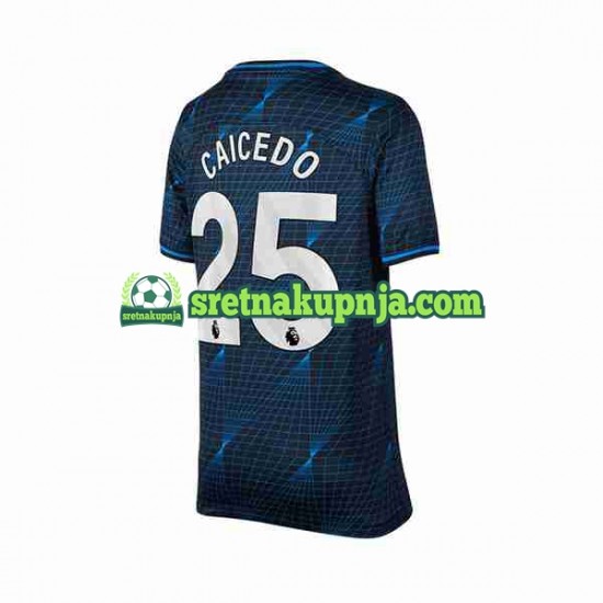 Muškarci Gostujući Away Dresova Chelsea Moises Caicedo 25 2023-2024 Kratkih Rukava