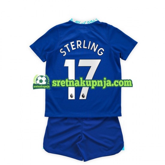 Dječja Domaći Home Dresova Chelsea Raheem Sterling 17 2022-2023 Kratkih Rukava