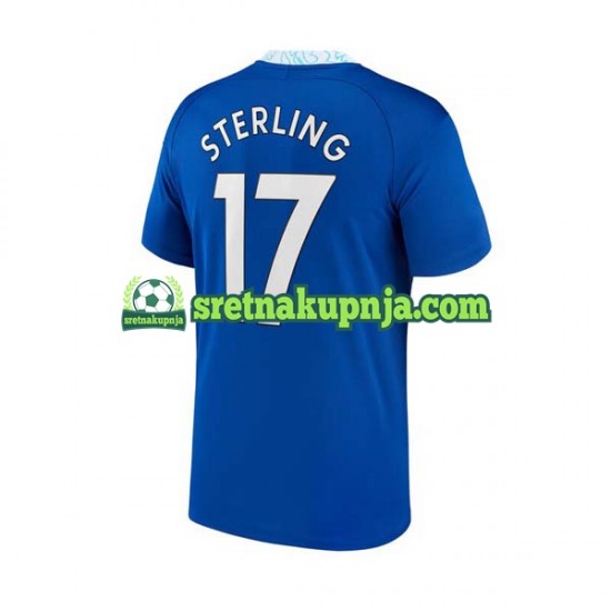 Muškarci Domaći Home Dresova Chelsea Raheem Sterling 17 2022-2023 Kratkih Rukava