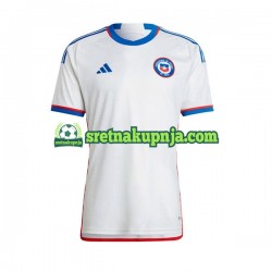 Muškarci Gostujući Away Dresova Čile 2022 Kratkih Rukava Muškarci Gostujući Away Dresova Čile 2022 Kratkih Rukava