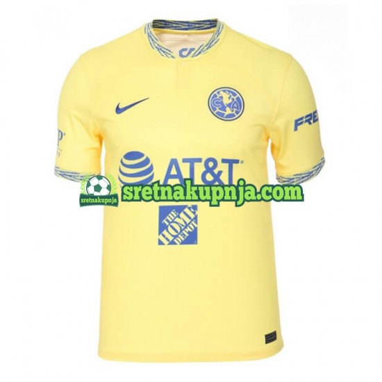 Muškarci Domaći Home Dresova Club América 2022-2023 Kratkih Rukava