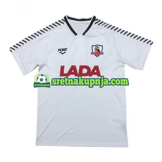 Muškarci Domaći Home Dresova Colo-Colo Retro 1992 Kratkih Rukava
