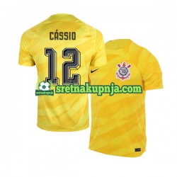 Muškarci Gostujući Away Golmanski Dresova Corinthians Cassio 12 2023-2024 Kratkih Rukava