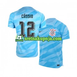 Muškarci Domaći Home Golmanski Dresova Corinthians Cassio 12 2023-2024 Kratkih Rukava