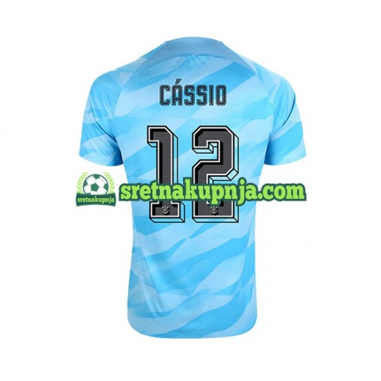 Muškarci Domaći Home Golmanski Dresova Corinthians Cassio 12 2023-2024 Kratkih Rukava