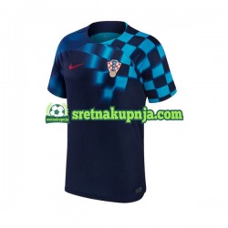 Muškarci Gostujući Away Dresova Hrvatska World Cup 2022 Kratkih Rukava