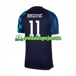 Muškarci Gostujući Away Dresova Hrvatska Brozovic 11 World Cup 2022 Kratkih Rukava
