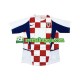 Muškarci Domaći Home Dresova Hrvatska 2002 Kratkih Rukava