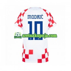 Muškarci Domaći Home Dresova Hrvatska Modric 10 World Cup 2022 Kratkih Rukava