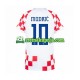 Muškarci Domaći Home Dresova Hrvatska Modric 10 World Cup 2022 Kratkih Rukava