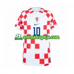 Muškarci Domaći Home Dresova Hrvatska Modric 10 World Cup 2022 Kratkih Rukava