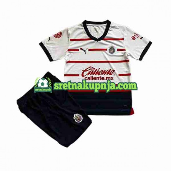 Dječja Gostujući Away Dresova Deportivo Guadalajara 2023-2024 Kratkih Rukava