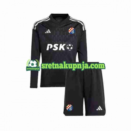 Dječja Gostujući Away Golmanski Dresova Dinamo Zagreb 2023-2024 Dugim Rukavima