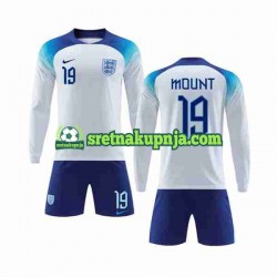 Dječja Domaći Home Dresova Engleska Mount 19 World Cup 2022 Dugim Rukavima Dječja Domaći Home Dresova Engleska Mount 19 World Cup 2022 Dugim Rukavima