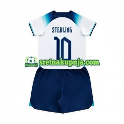 Dječja Domaći Home Dresova Engleska Sterling 10 World Cup 2022 Kratkih Rukava