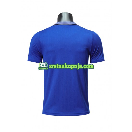 Muškarci Domaći Home Dresova Everton Retro 1995 Kratkih Rukava