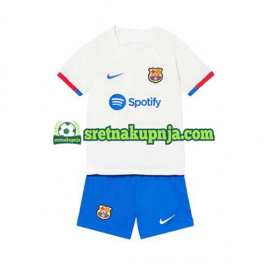 Dječja Gostujući Away Dresova FC Barcelona 2023-2024 Kratkih Rukava