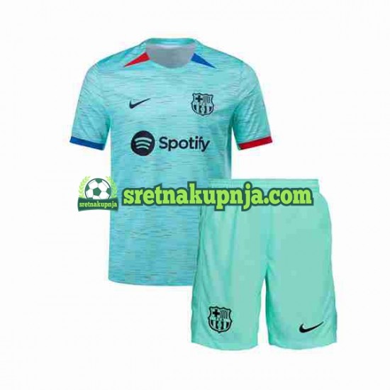 Dječja Treći Dresova FC Barcelona 2023-2024 Kratkih Rukava