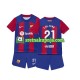 Dječja Domaći Home Dresova FC Barcelona Frenkie de Jong 21 2023-2024 Kratkih Rukava