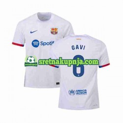 Muškarci Gostujući Away Dresova FC Barcelona GAVI 6 2023-2024 Kratkih Rukava