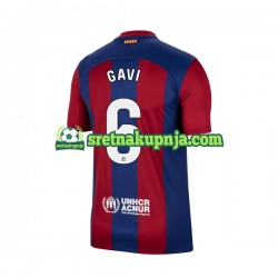 Muškarci Domaći Home Dresova FC Barcelona Gavi 6 2023-2024 Kratkih Rukava