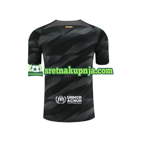 Muškarci Gostujući Away Golmanski Dresova FC Barcelona 2023-2024 Kratkih Rukava