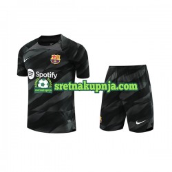 Dječja Gostujući Away Golmanski Dresova FC Barcelona 2023-2024 Kratkih Rukava
