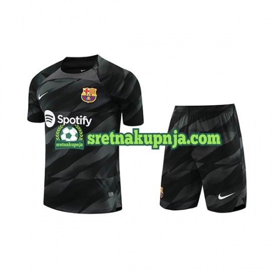Dječja Gostujući Away Golmanski Dresova FC Barcelona 2023-2024 Kratkih Rukava