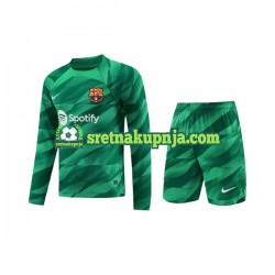 Dječja Domaći Home Golmanski Dresova FC Barcelona 2023-2024 Dugim Rukavima