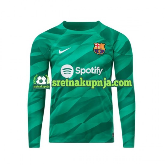 Muškarci Domaći Home Golmanski Dresova FC Barcelona 2023-2024 Dugim Rukavima